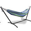 Double Hammock with Steel Stand and Carry Bag