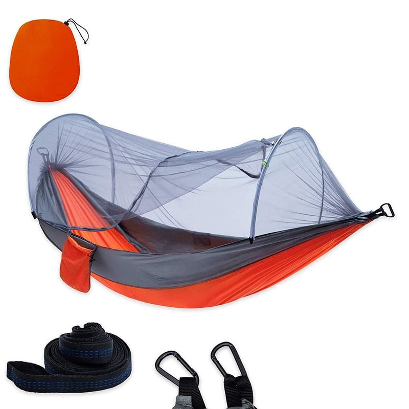 Portable Camping Outdoor Hammock with Mosquito Net